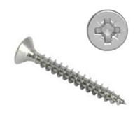 8x1 1/4 Stainless Steel Countersunk Screw (Per 100)